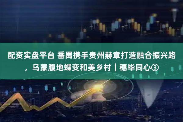 配资实盘平台 番禺携手贵州赫章打造融合振兴路，乌蒙腹地蝶变和美乡村｜穗毕同心③