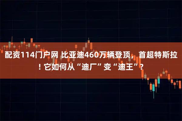 配资114门户网 比亚迪460万辆登顶，首超特斯拉! 它如何从“迪厂”变“迪王”?